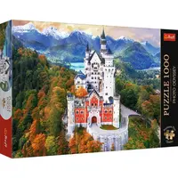 Trefl Puzzle 1000 Premium Plus - Foto Odysea: Zámek Neuschwanstein, Německo