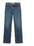 MANGO Džínsy 'MATILDA'  modrá