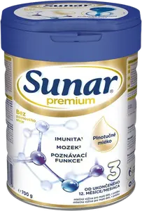SUNAR Premium 3 batolecí mléko 700 g