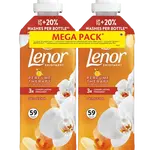 LENOR Aviváž, Orchid & Vanilla, 118 praní, 2 x 1.23 l