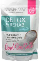 VIVAPHARM Sůl do koupele Detox and rehab 1000 g