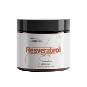 MOVIT ENERGY LONGEVITY - Resveratrol 300 mg, 60 kapslí