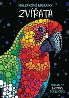Kniha: Nálepkové mozaiky Zvířata od Geremiaová Daniela