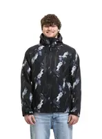 Meatfly pánská softshell bunda Rasmussen Deep Lake | Modrá | Velikost XXL