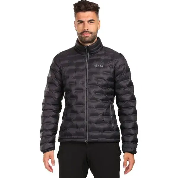 KILPI PAPI Pánská zateplená bunda, černá, velikost XXXL