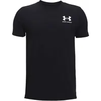 Under Armour SPORTSTYLE LEFT CHEST Chlapecké tričko s krátkým rukávem, černá, velikost M