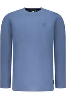 Modré tričko s dlhým rukávom