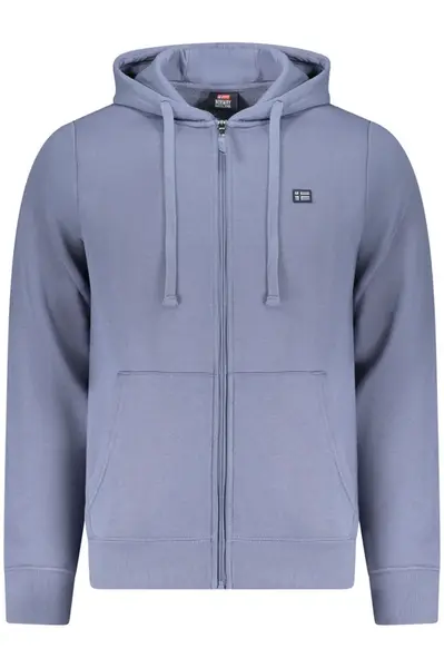 Pánská mikina s kapucí a zipem