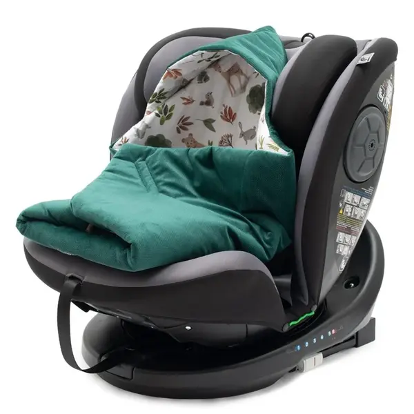 Zateplená zavinovačka do autosedačky New Baby green , 20C56832