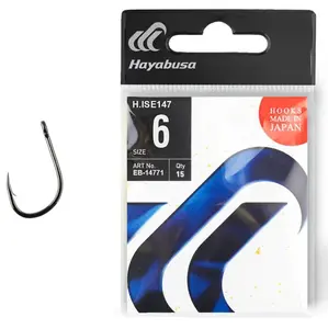 Hayabusa háčky h.ise147 bn 15 ks - velikost 6