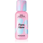 MAMONDE Flora Glow Rose Liquid Mask hydratační pleťová maska s exfoliačním účinkem 80 ml