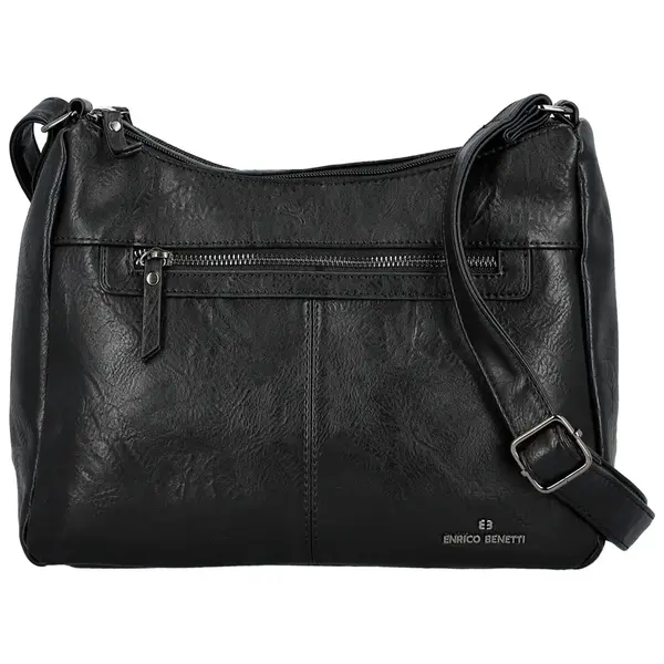 Dámská crossbody kabelka černá - Enrico Benetti Jules