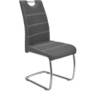 Židle Funky šedá U-10