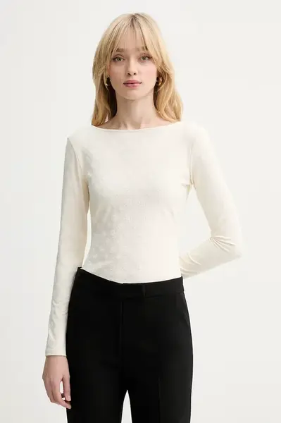 Tričko s dlouhým rukávem Guess NADENE