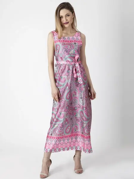 PERSO Woman's Loose women's sleeveless dress