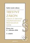 Trestný zákon / Zákon o trestnej zodpovednosti právnických osôb - kniha z kategorie Právo