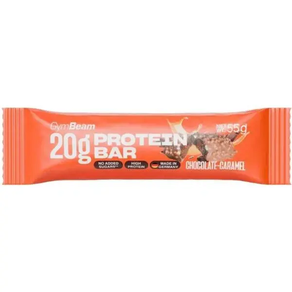 GymBeam PROTEIN BAR 55 G ČOKOLÁDA + KARAMEL Proteinová tyčinka, , velikost 55 G