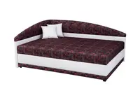 Postel Helen Rozměr: 140 x 200 cm, Matrace: Miami - tvrdost 3, látka: Korpus Matheo 10 + lehací plocha Walker 12 (vzor)