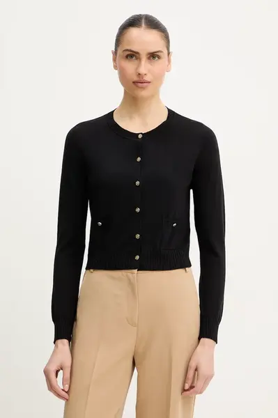 Vlněný kardigan Luisa Spagnoli Merletti
