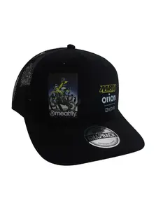 Meatfly kšiltovka MRG Trucker Black | Černá | Velikost One Size