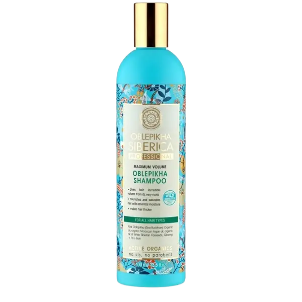 NATURA SIBERICA Rakytníkový šampon pro všechny typy vlasů maximální objem 400 ml