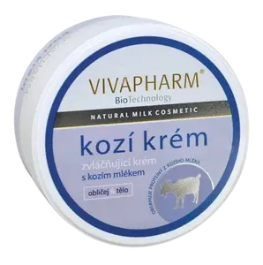 VIVAPHARM Kozí zvláčňující krém dóza 250 ml
