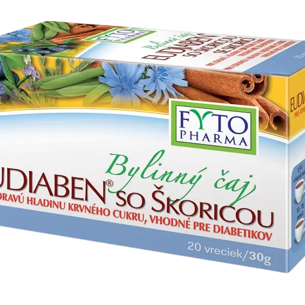 FYTOPHARMA Eudiaben Bylinný čaj se skořicí 20 x 1.5 g