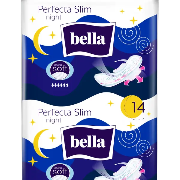 BELLA Perfecta Night Extra Soft ultratenké vložky 14 ks