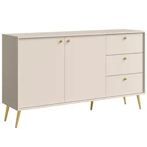 Komoda 2D3S Rose 03 pískově béžová