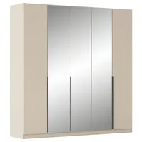 Rauch Möbel ŠATNÍ SKŘÍŇ S OTOČNÝMI DVEŘMI, šampaňská, 226/229/54 cm