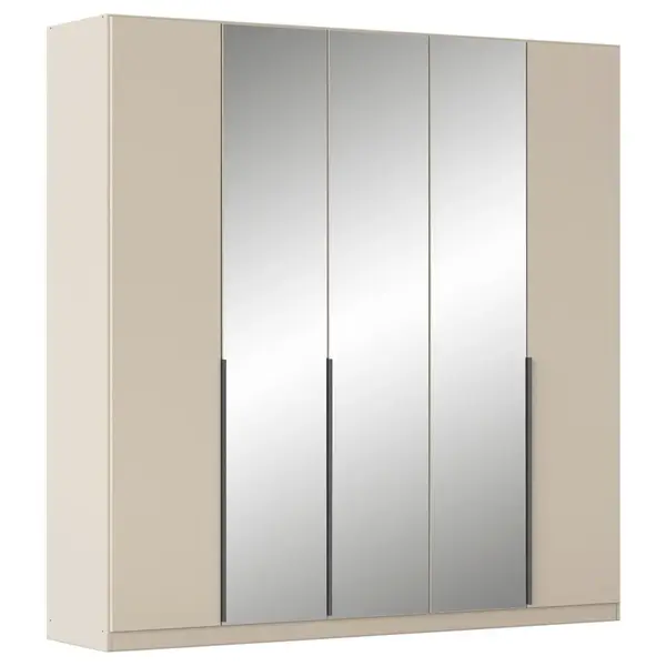 Rauch Möbel ŠATNÍ SKŘÍŇ S OTOČNÝMI DVEŘMI, šampaňská, 226/229/54 cm