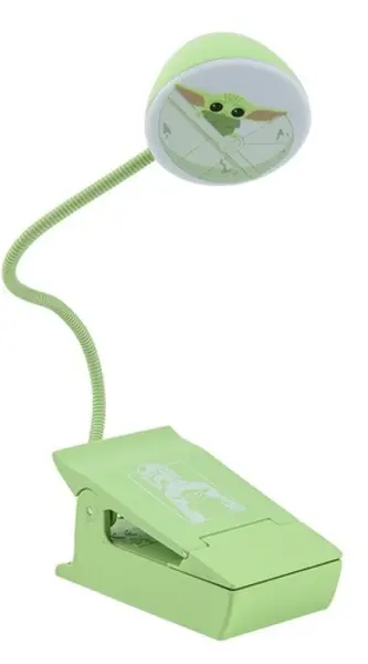 Lampička na čtení s klipem - Mandalorian (poškozená)