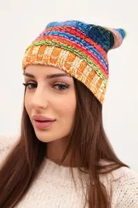 Barevná zimní čepice Kesi Krystyna