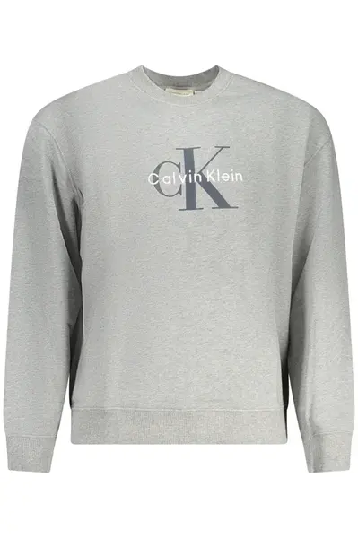 Šedá mikina Calvin Klein