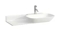 Laufen Ino - Umývadlo 90x45 cm, bez prepadu, otvor na batériu, biela H8133010001041