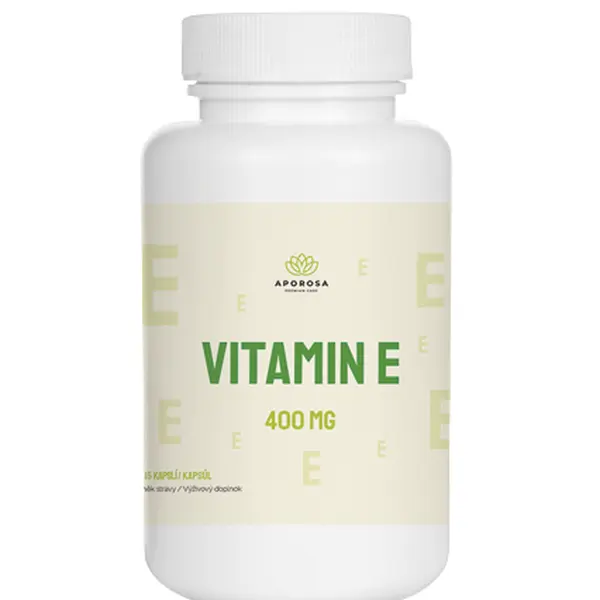 APOROSA Vitamín E 400 mg 90 kapslí