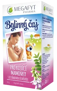 MEGAFYT Bylinný čaj pro kojící maminky s jestřabinou 20 x 1.5 g