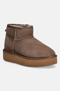 Semišové sněhule Emu Australia Stinger Micro Flatform 2.0