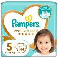 PAMPERS Premium Care plenky vel. 5, 11-16 kg, 44 ks