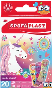 SPOFAPLAST Spofaplast 119 Dětské náplasti – dívčí motiv 20 ks