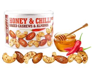 MIXIT Oříšky z pece - med a chilli 140 g