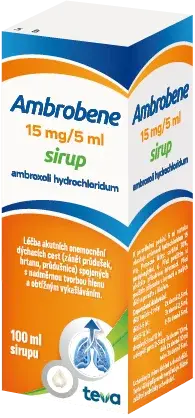 AMBROBENE 15mg, sirup 100 ml