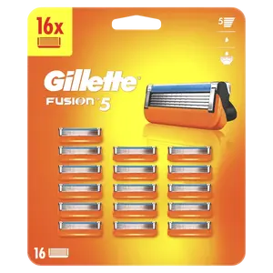 GILLETTE Fusion5 pánská náhradní holicí hlavice 16 ks