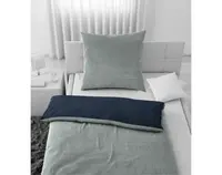 Povlečení Cashmere Touch, stříbrná/antracit