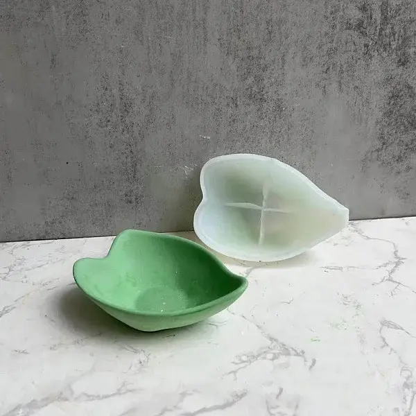 DIY Leaf Dish Tray Silicone Molds