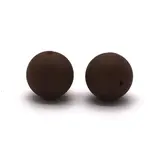 Silicone Beads Round Rubber Bead 15MM Loose Spacer Beads for DIY Supplies Jewelry Keychain Making