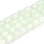 Natural Selenite Beads Strands