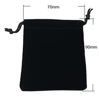 Rectangle Velvet Pouches