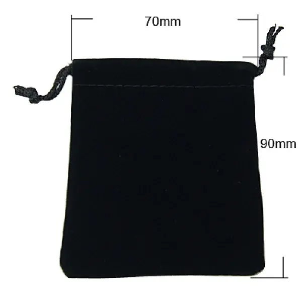 Rectangle Velvet Pouches