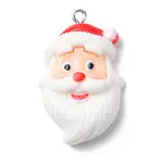 Christmas Opaque Resin Pendants